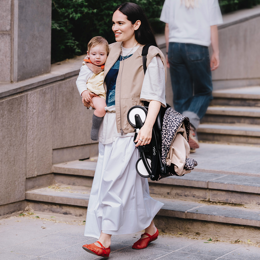 Stokke YOYO³ 6+ &#39;Wild Collection&#39; Black/Leopard