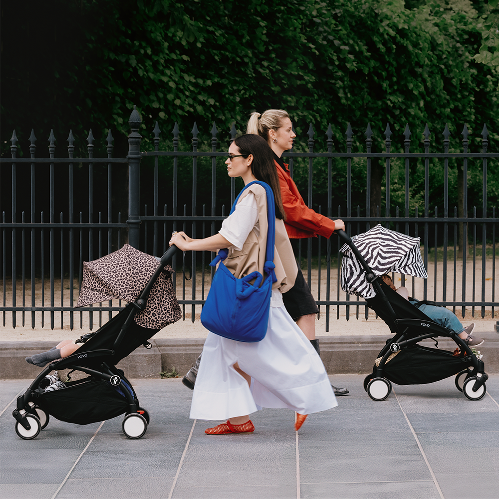 Stokke YOYO³ 6+ &#39;Wild Collection&#39; Black/Leopard