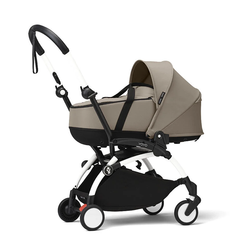 Stokke®  YOYO³ mit Liegewanne  White/Taupe