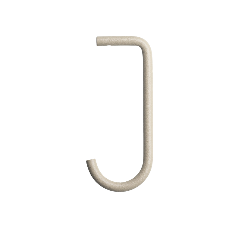 Haken in Beige von String. 