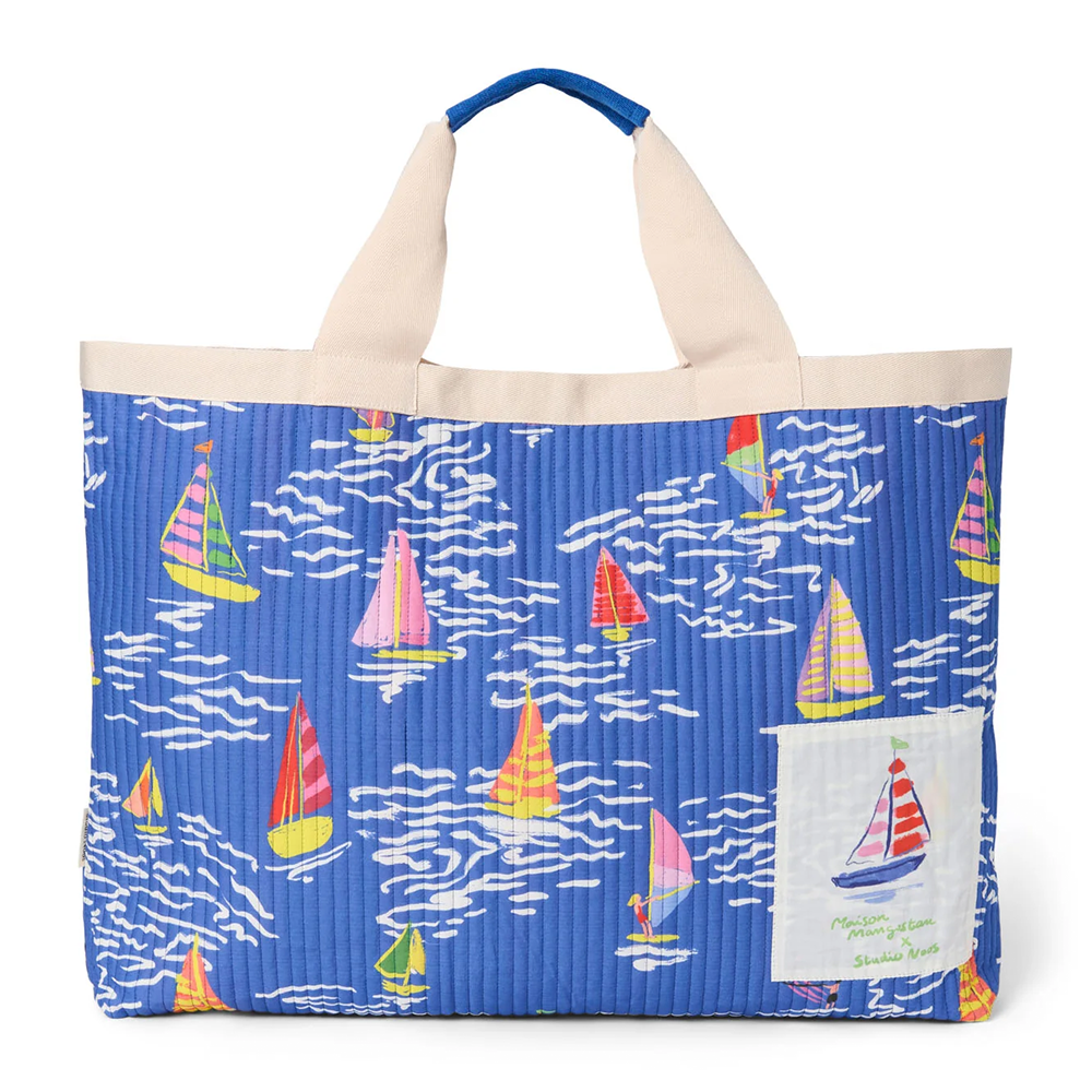 Studio Noos  Beach Bag 'Maison Mangostan x Studio Noos' Barcos