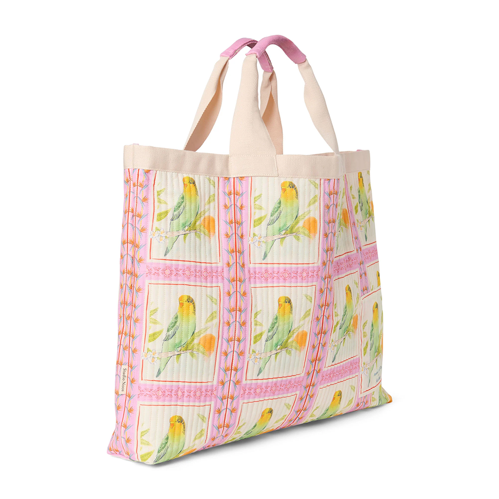 Studio Noos  Beach Bag 'Maison Mangostan x Studio Noos' Birds