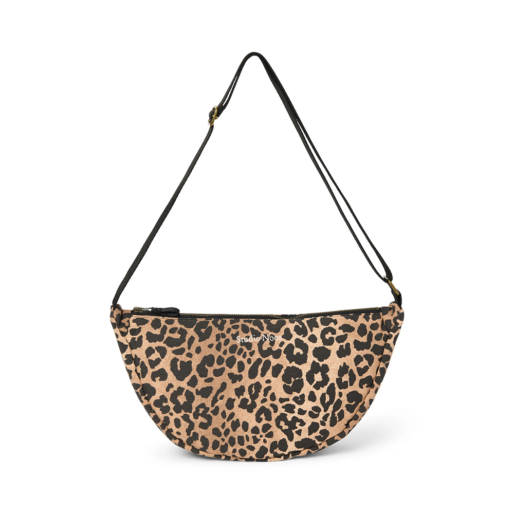 Studio Noos Adult Belt Bag 'Soft Cotton' Brown Leo