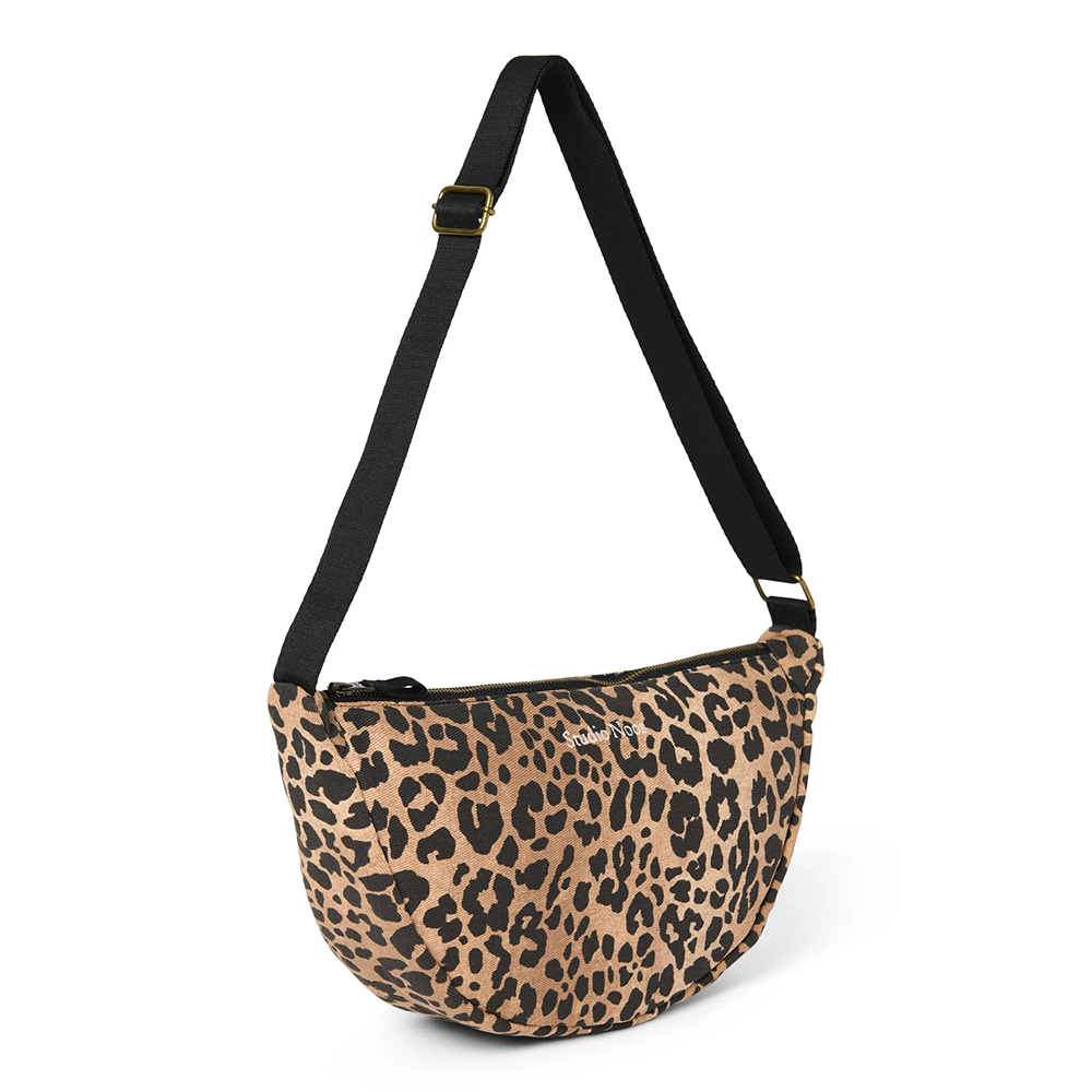Studio Noos Adult Belt Bag 'Soft Cotton' Brown Leo