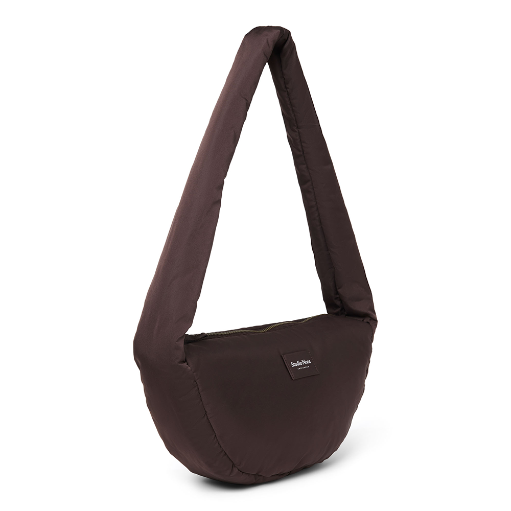 Studio Noos Mini Crossbody Bag &#39;Puffy&#39; Brown