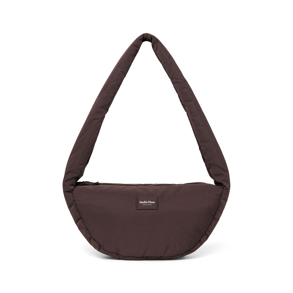 Studio Noos Mini Crossbody Bag &#39;Puffy&#39; Brown