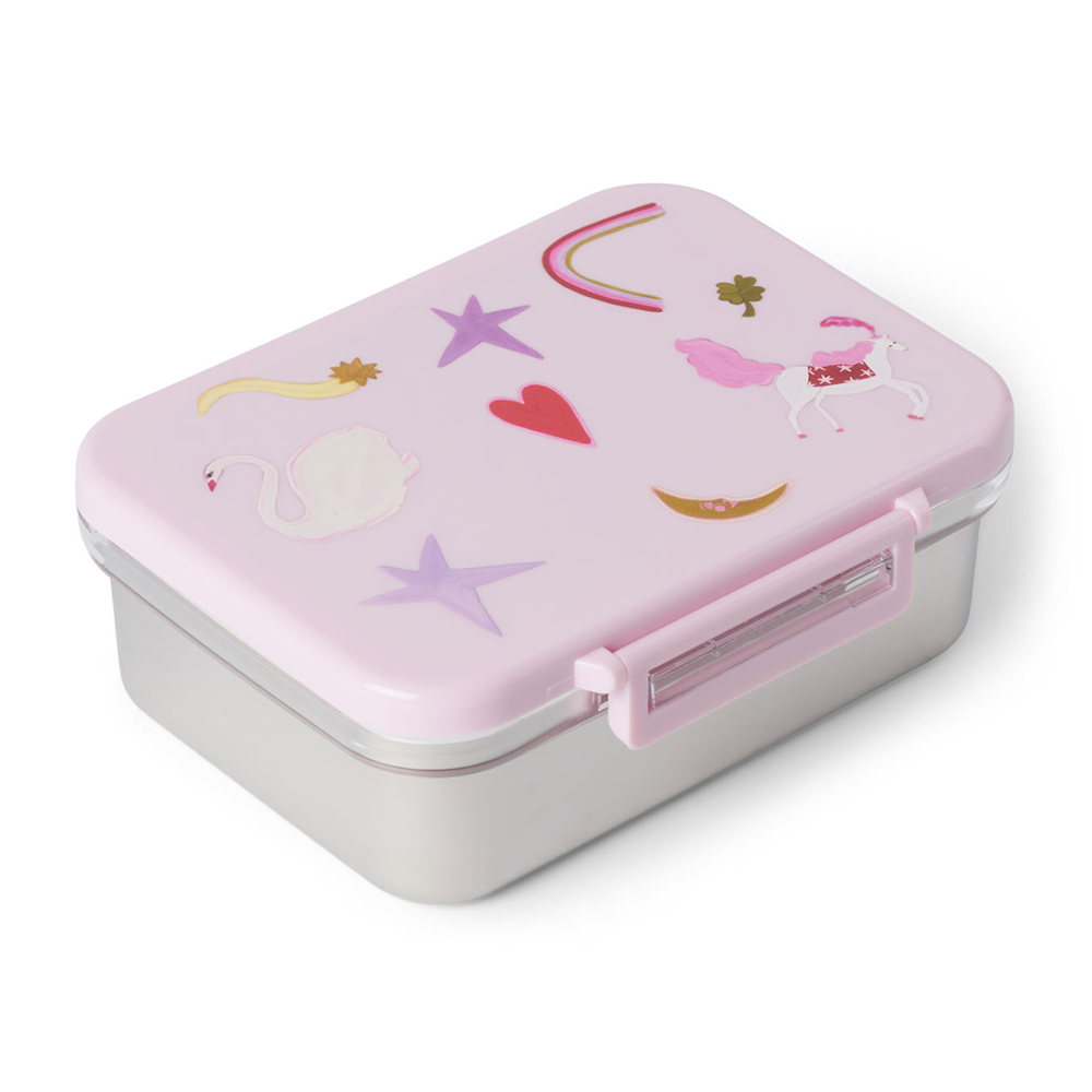 Studio Noos Edelstahl Lunchbox Fantasy Feast