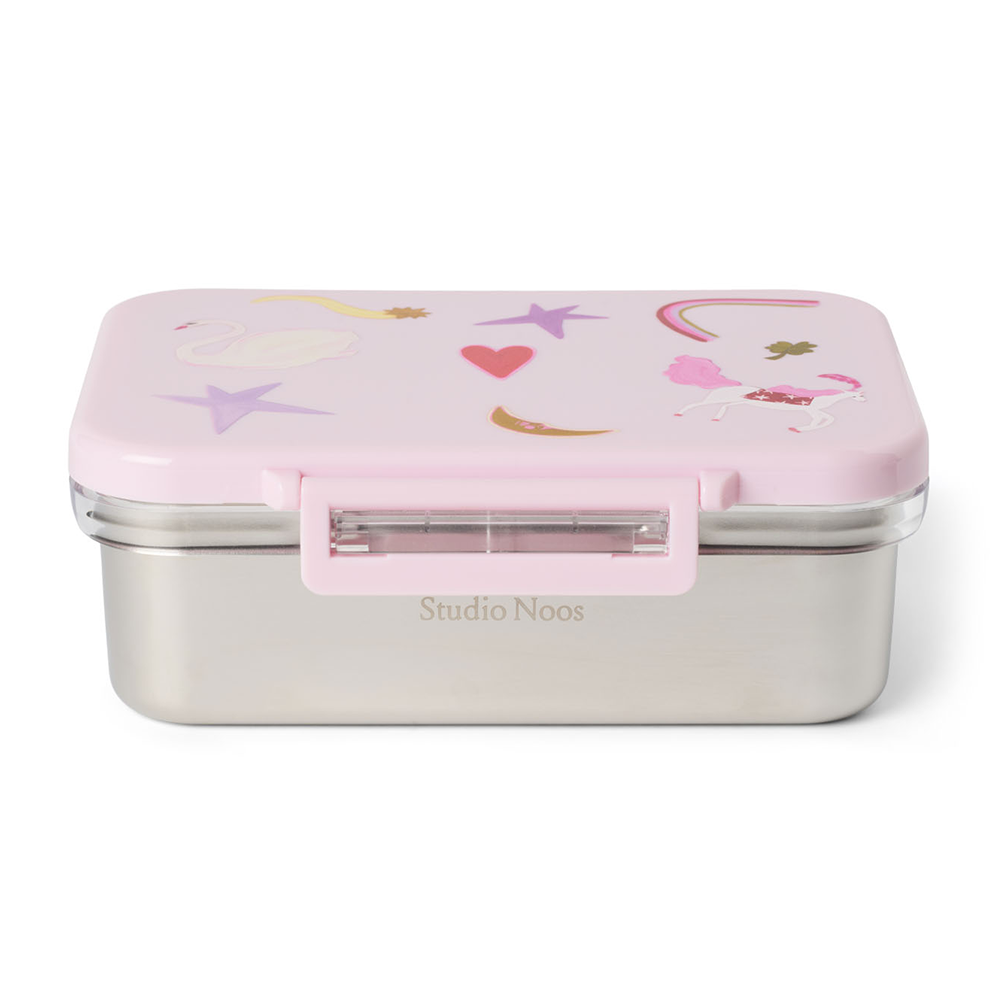 Studio Noos Edelstahl Lunchbox Fantasy Feast