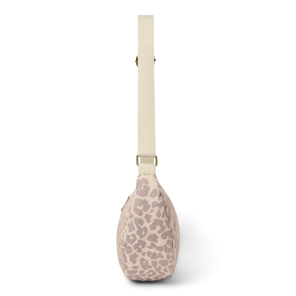 Studio Noos sac banane pour adultes « Puffy » beige léopard