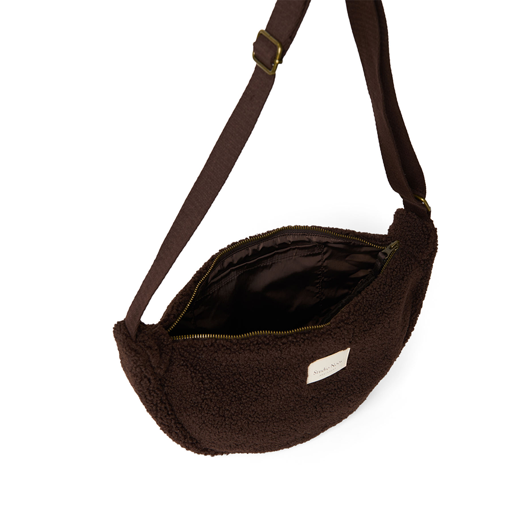 Studio Noos Gürteltasche für Erwachsene 'Teddy' Chocolate