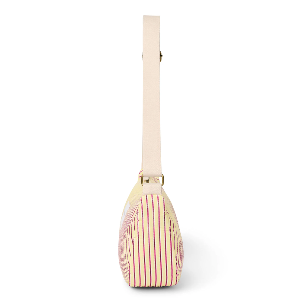 Studio Noos Gürteltasche für Erwachsene 'Poplin' Butter Yellow Striped