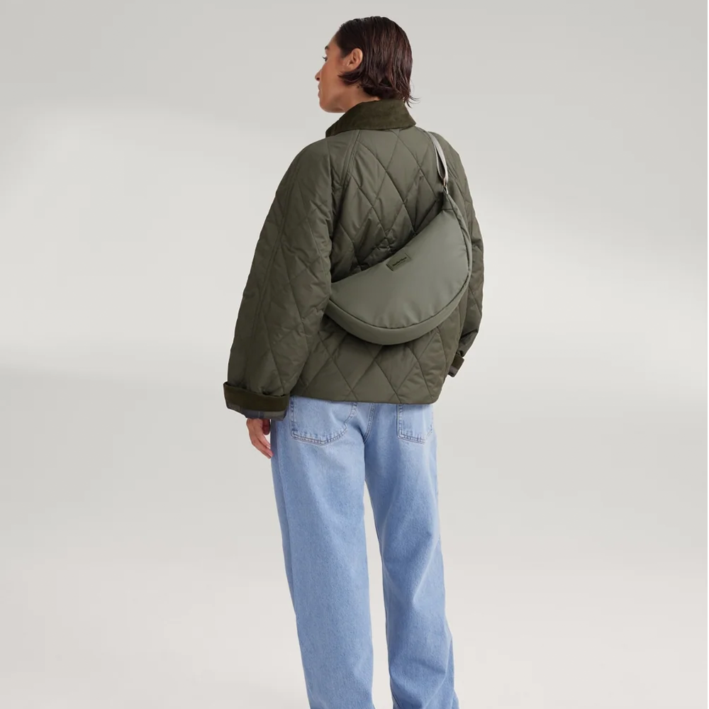 Studio Noos Gürteltasche für Erwachsene 'Rain Puffy' Grün