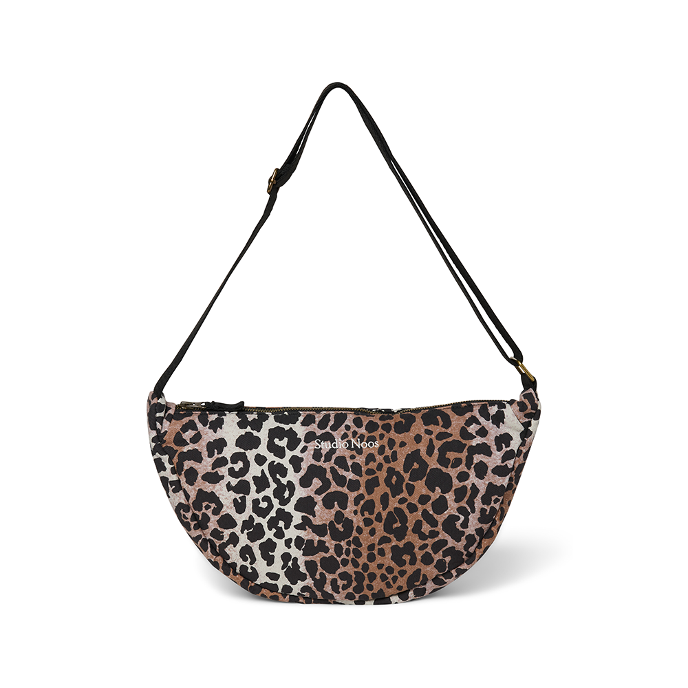 Studio Noos Gürteltasche für Erwachsene 'Soft Cotton' Leopard Hazel