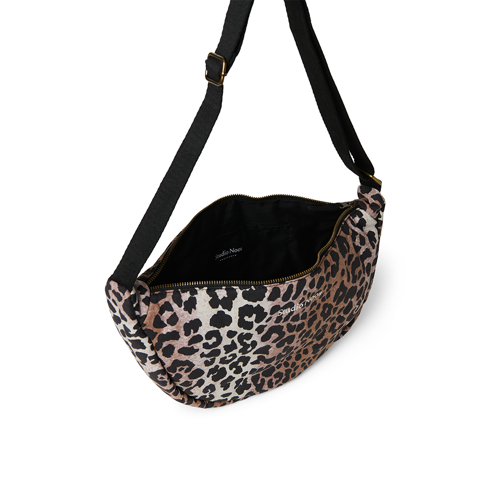 Studio Noos Gürteltasche für Erwachsene 'Soft Cotton' Leopard Hazel