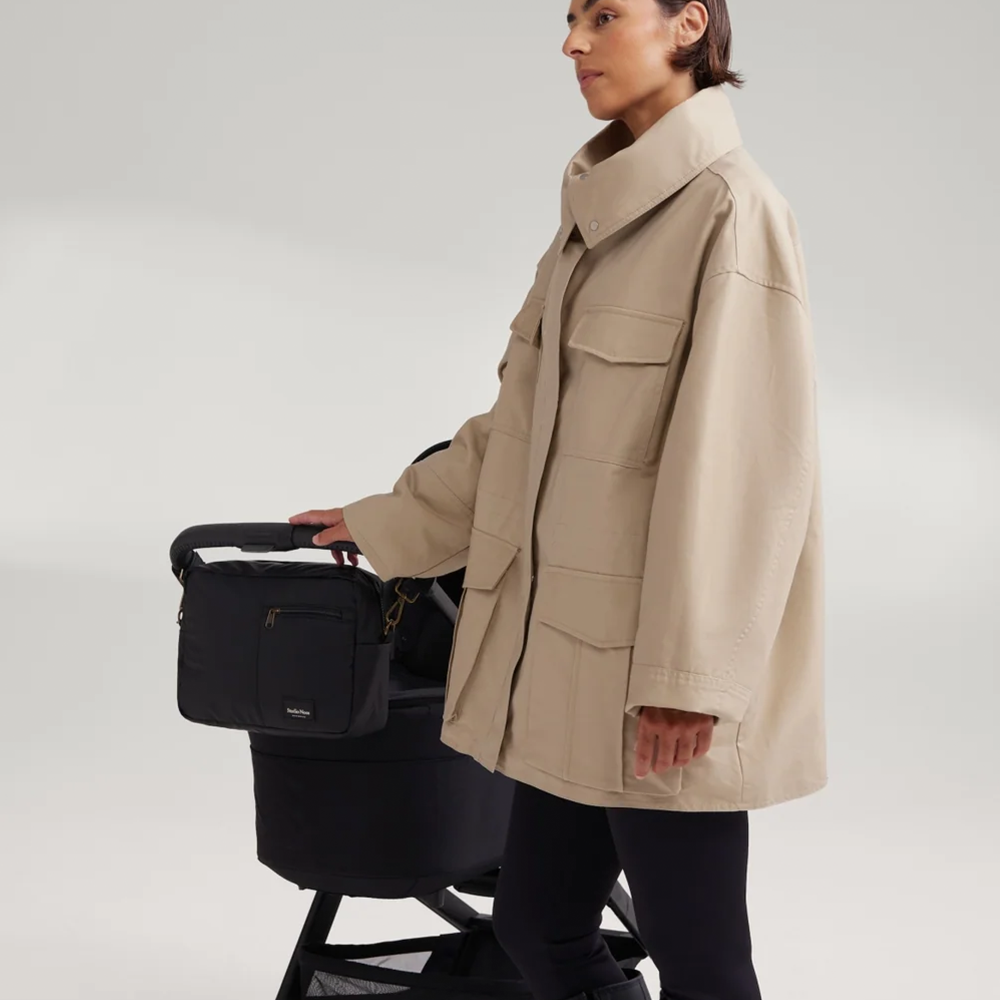 Studio Noos Kinderwagen Organizer 'Rain Puffy' Schwarz