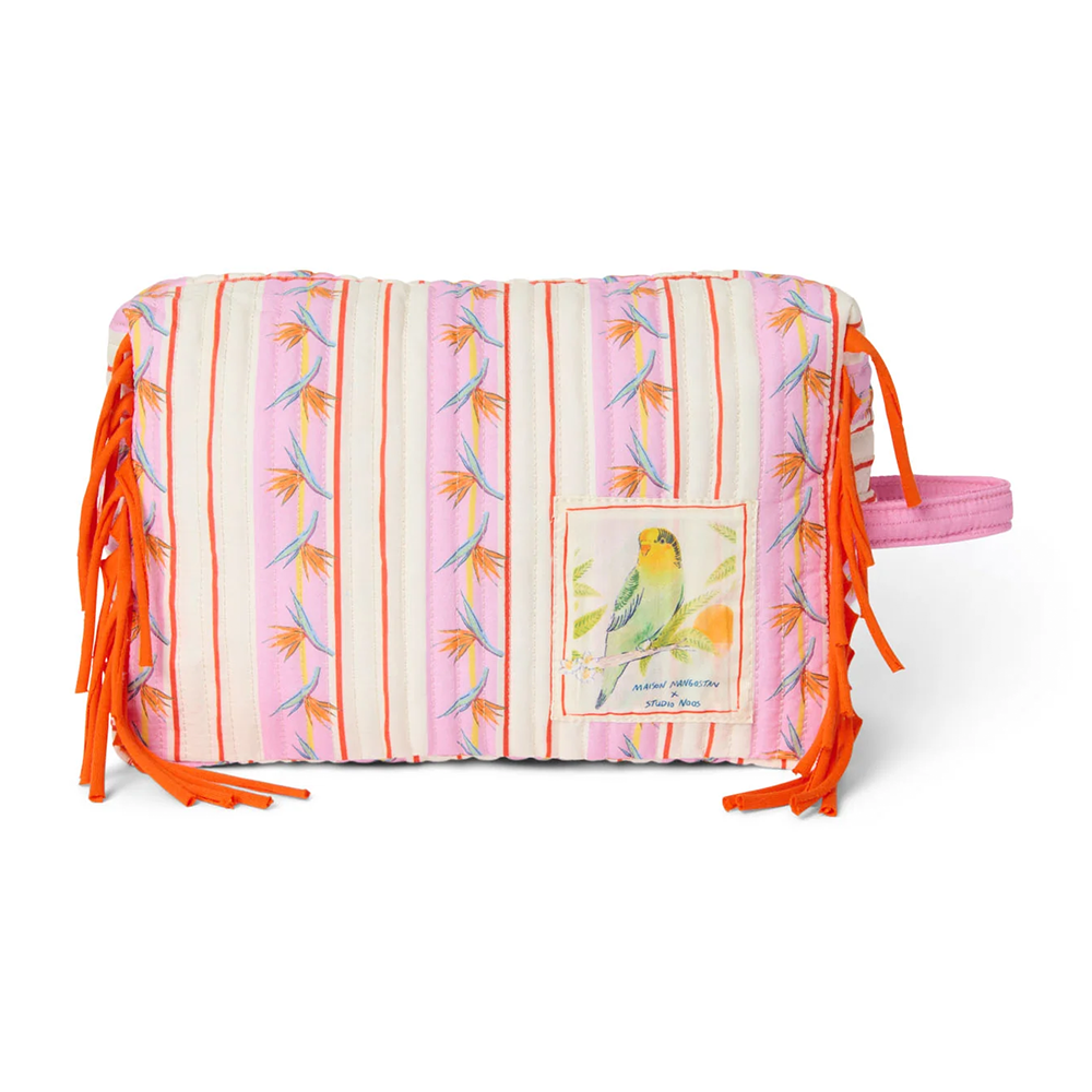 Studio Noos Necessaire 'Maison Mangostan x Studio Noos' Birds