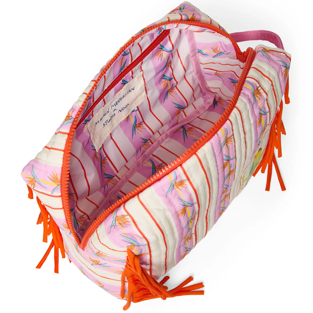 Studio Noos Necessaire 'Maison Mangostan x Studio Noos' Birds