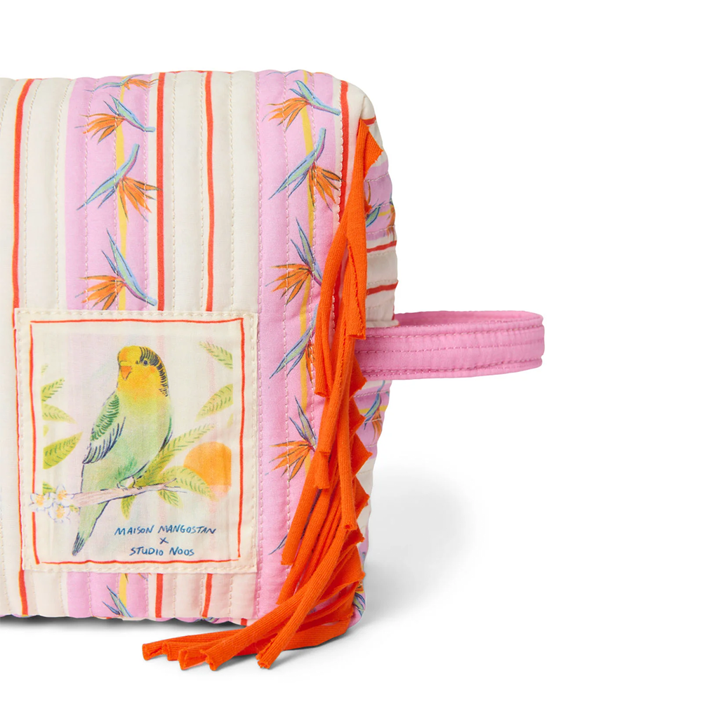 Studio Noos Necessaire 'Maison Mangostan x Studio Noos' Birds