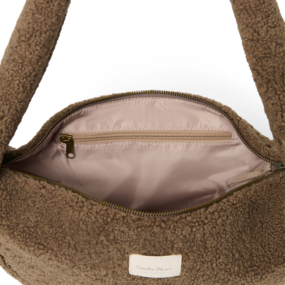 Studio Noos Mini Crossbody Bag &#39;Teddy&#39; Brown