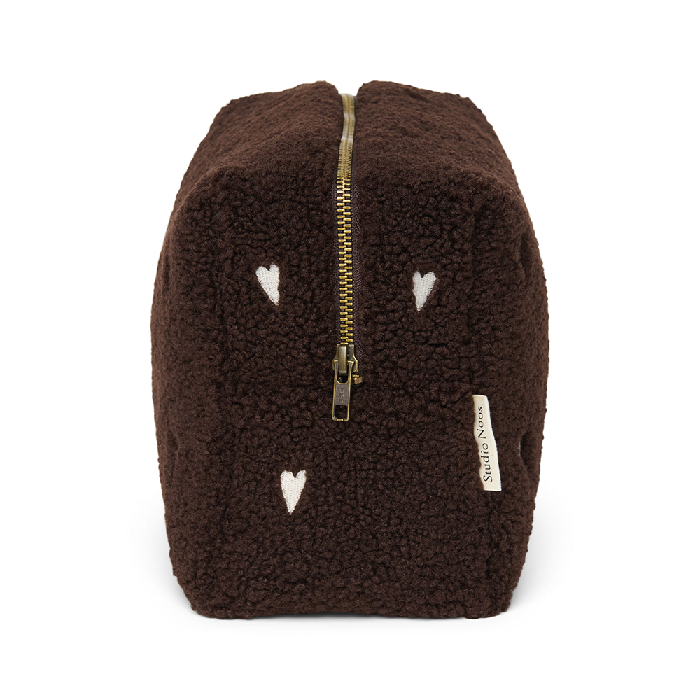 Studio Noos Necessaire 'Teddy' Chocolate Hearts