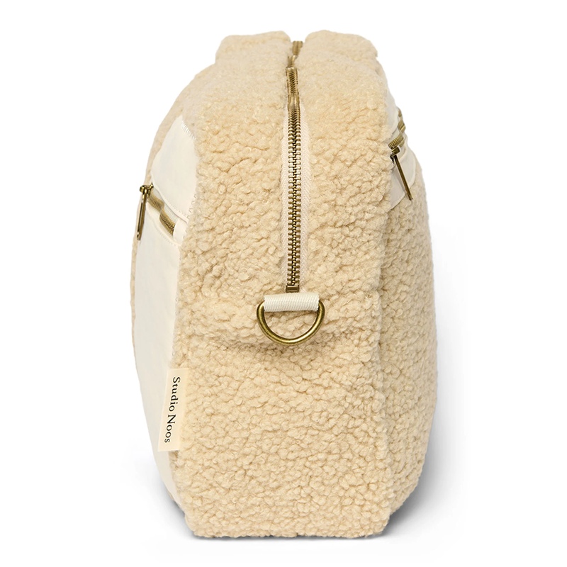 Studio Noos Kinderwagen Organizer &#39;Teddy&#39; Ecru
