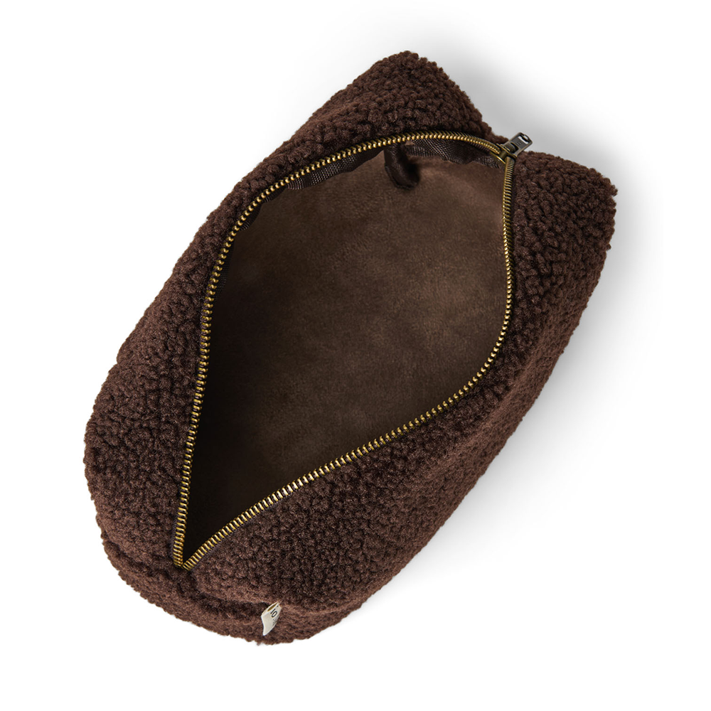 Studio Noos  Necessaire 'Teddy' Chocolate