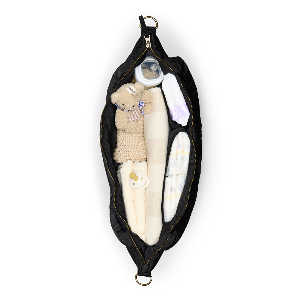Studio Noos Wickeltasche 'Puffy' Black