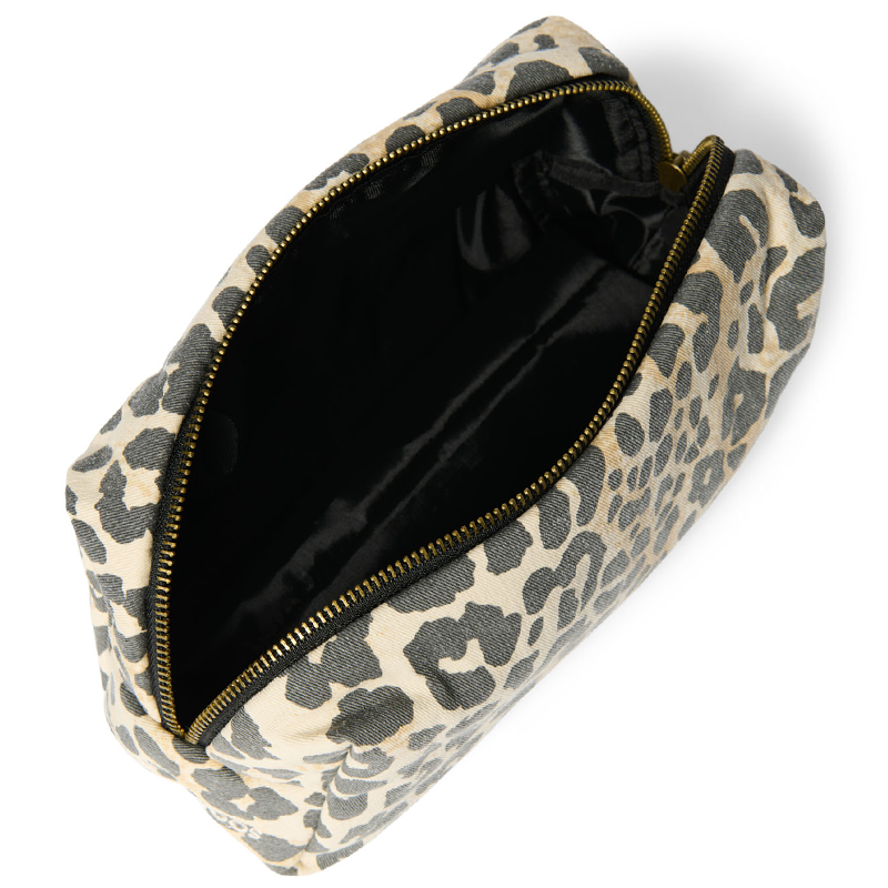 Studio Noos  Necessaire &#39;Soft Cotton&#39; Leopard