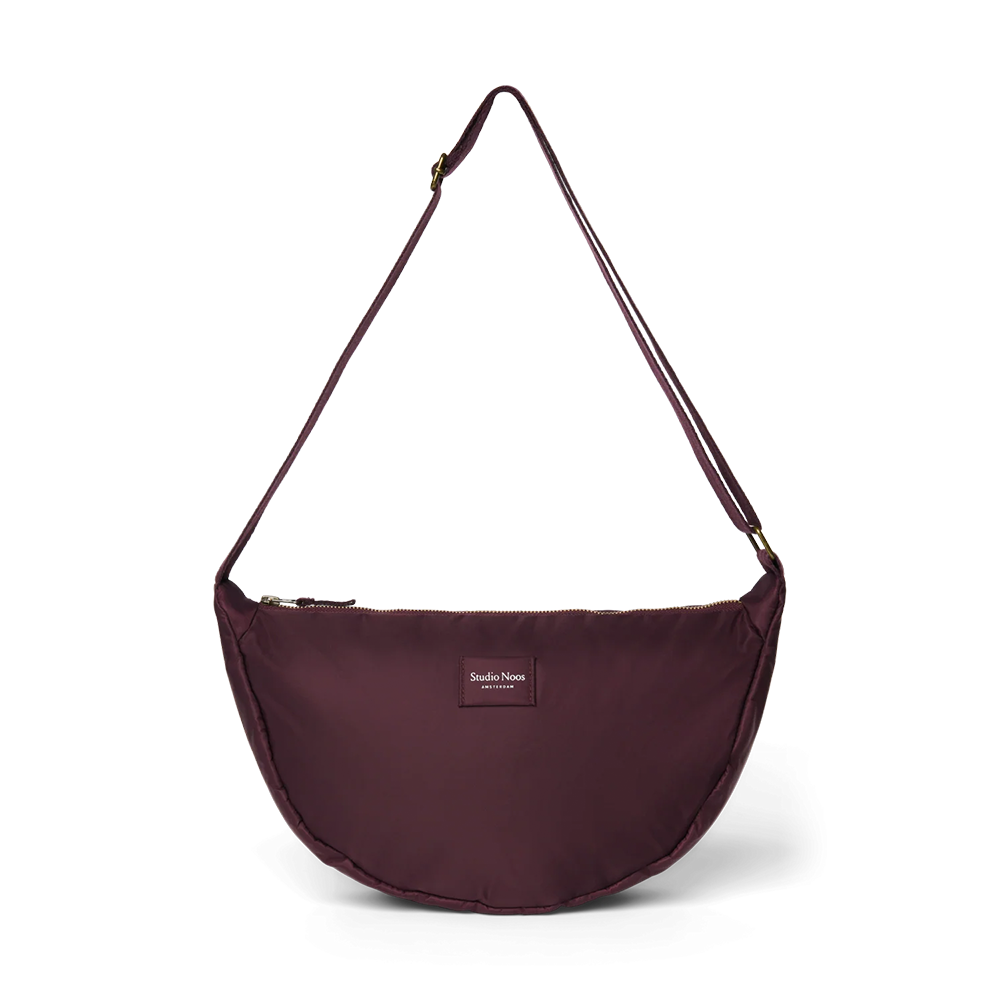 Studio Noos Gürteltasche für Erwachsene 'Technical Puffy' Bordeaux