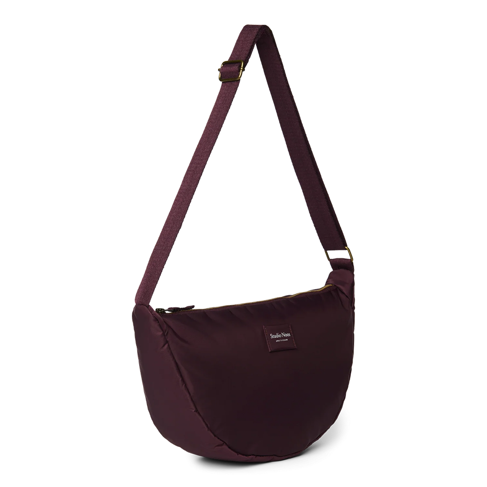 Studio Noos Gürteltasche für Erwachsene 'Technical Puffy' Bordeaux