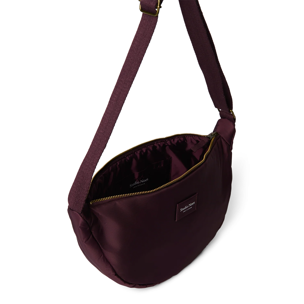 Studio Noos Gürteltasche für Erwachsene 'Technical Puffy' Bordeaux