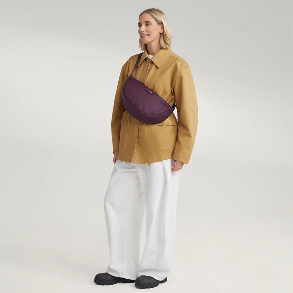 Studio Noos Gürteltasche für Erwachsene 'Technical Puffy' Bordeaux
