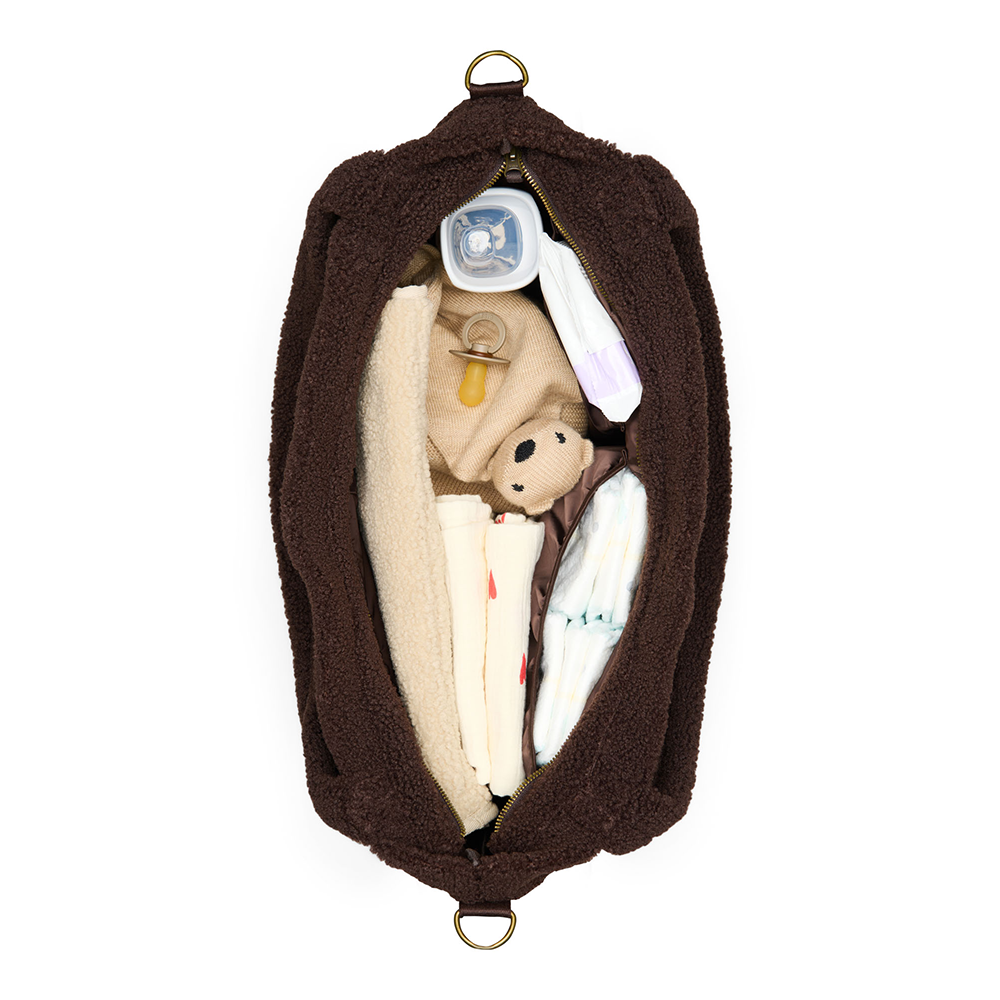 Studio Noos Wickeltasche 'Teddy' Chocolate