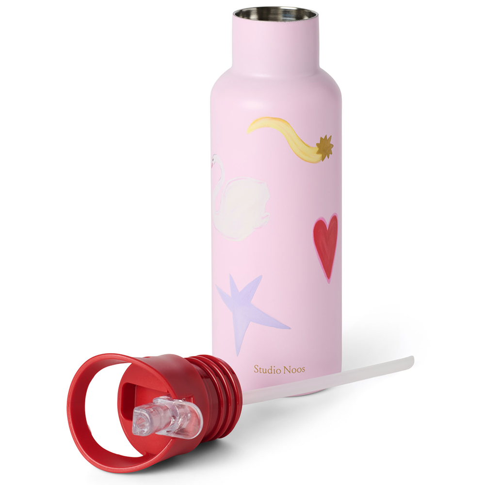 Studio Noos Edelstahl-Trinkflasche 'Fantasy Feast' 500 ml