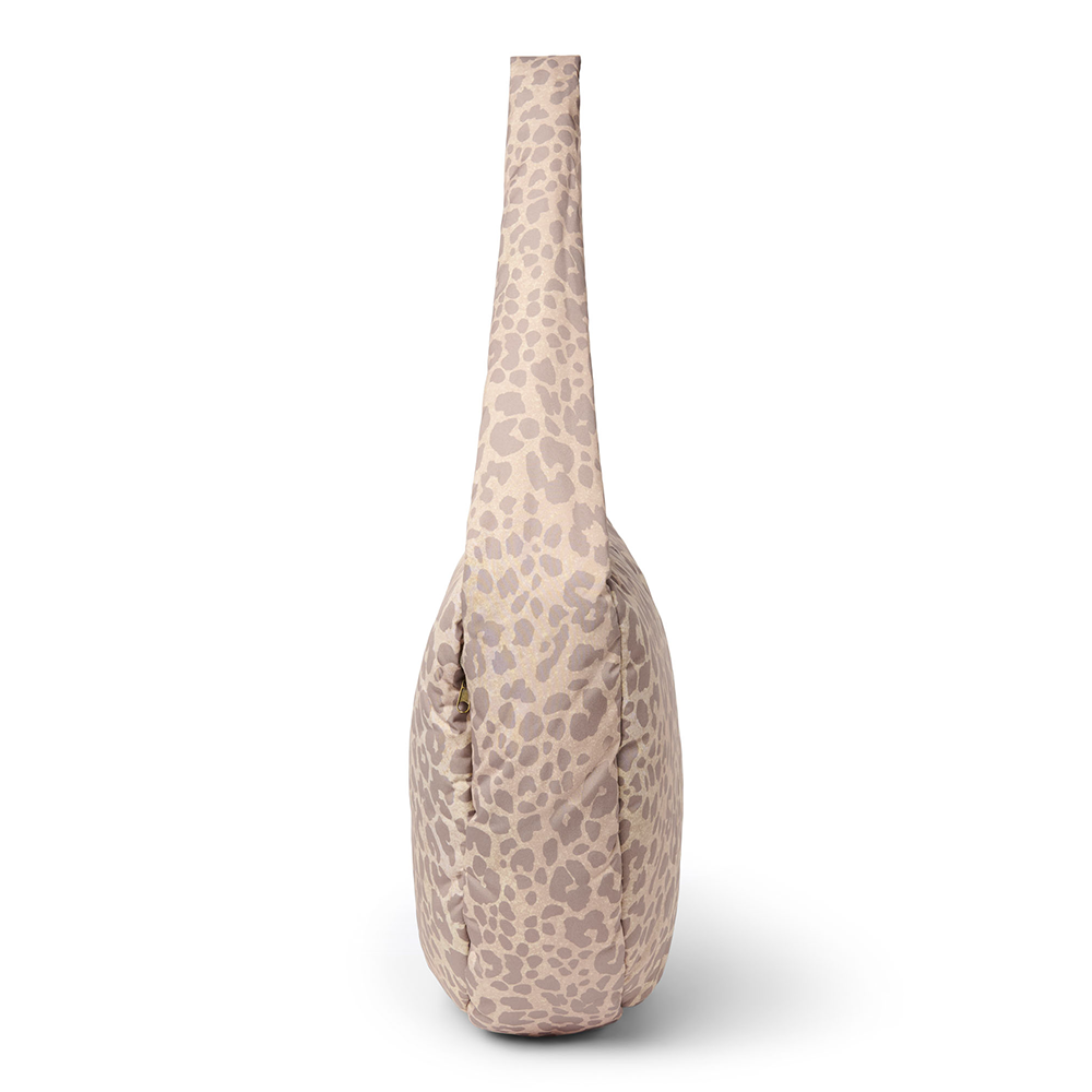 Studio Noos Mini Crossbody Bag 'Puffy' Beige Leopard