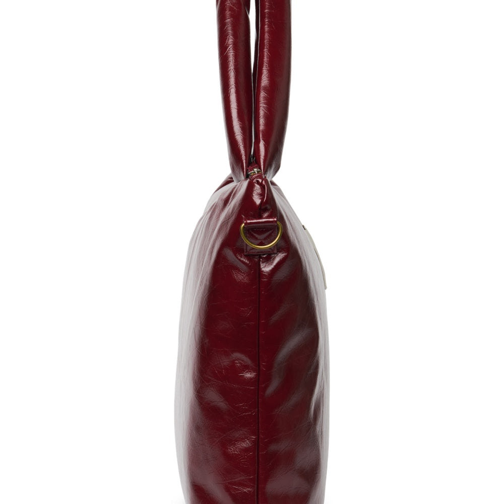 Studio Noos Wickeltasche Veganes Leder Burgundy Red