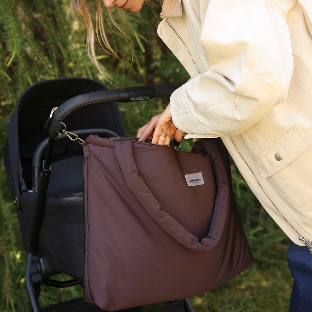 Studio Noos Wickeltasche &#39;Puffy&#39; Brown
