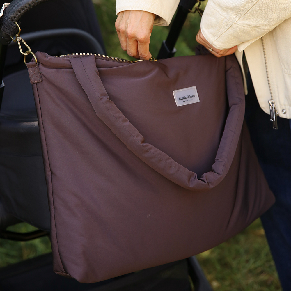 Studio Noos Wickeltasche &#39;Puffy&#39; Brown