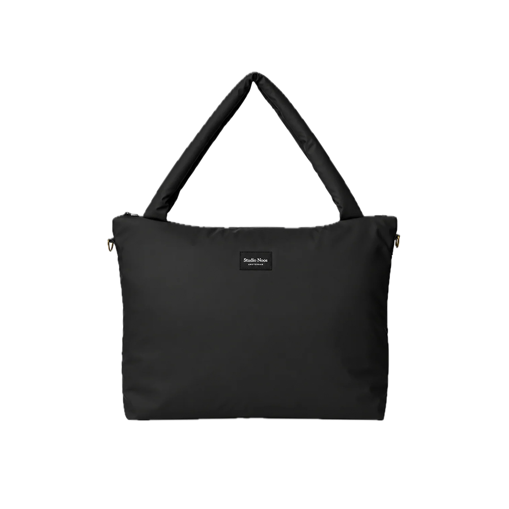 Studio Noos Wickeltasche 'Rain Puffy' Schwarz