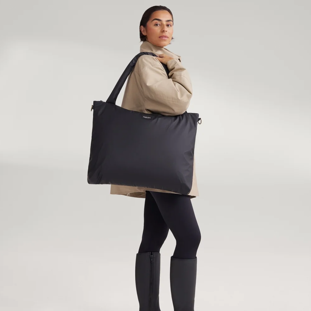 Studio Noos Wickeltasche 'Rain Puffy' Schwarz