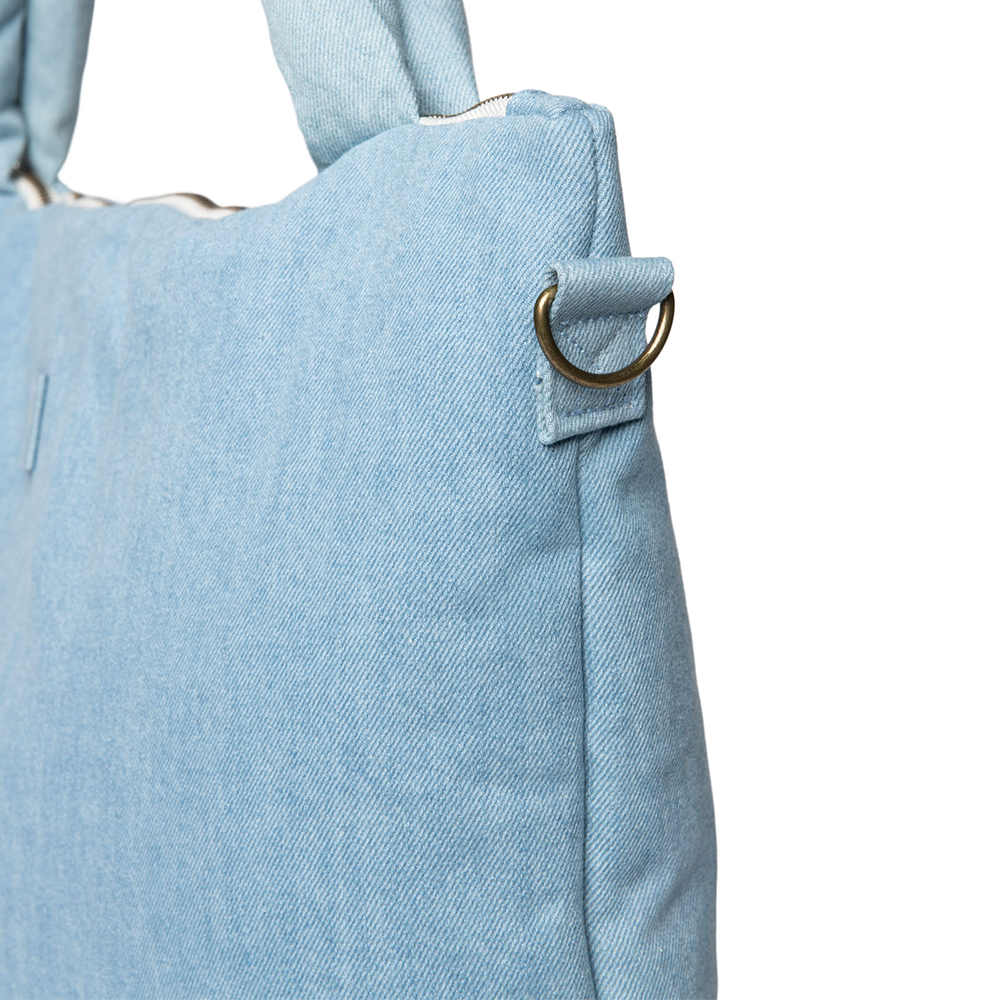 Studio Noos Wickeltasche &#39;Denim&#39; Solid