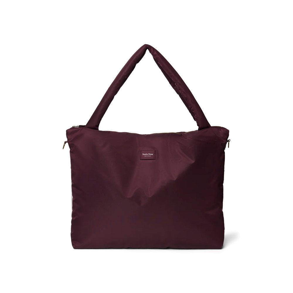 Studio Noos Wickeltasche 'Technical Puffy' Bordeaux