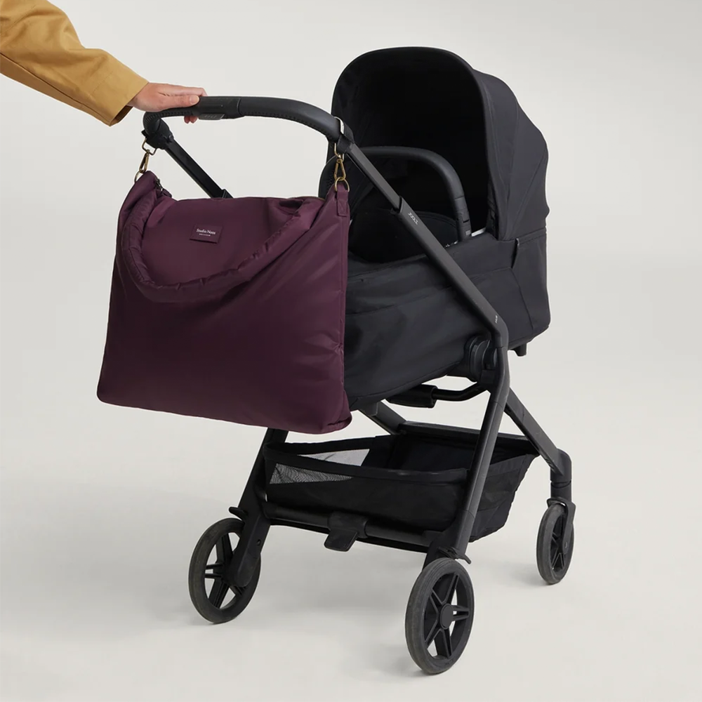 Studio Noos Wickeltasche 'Technical Puffy' Bordeaux