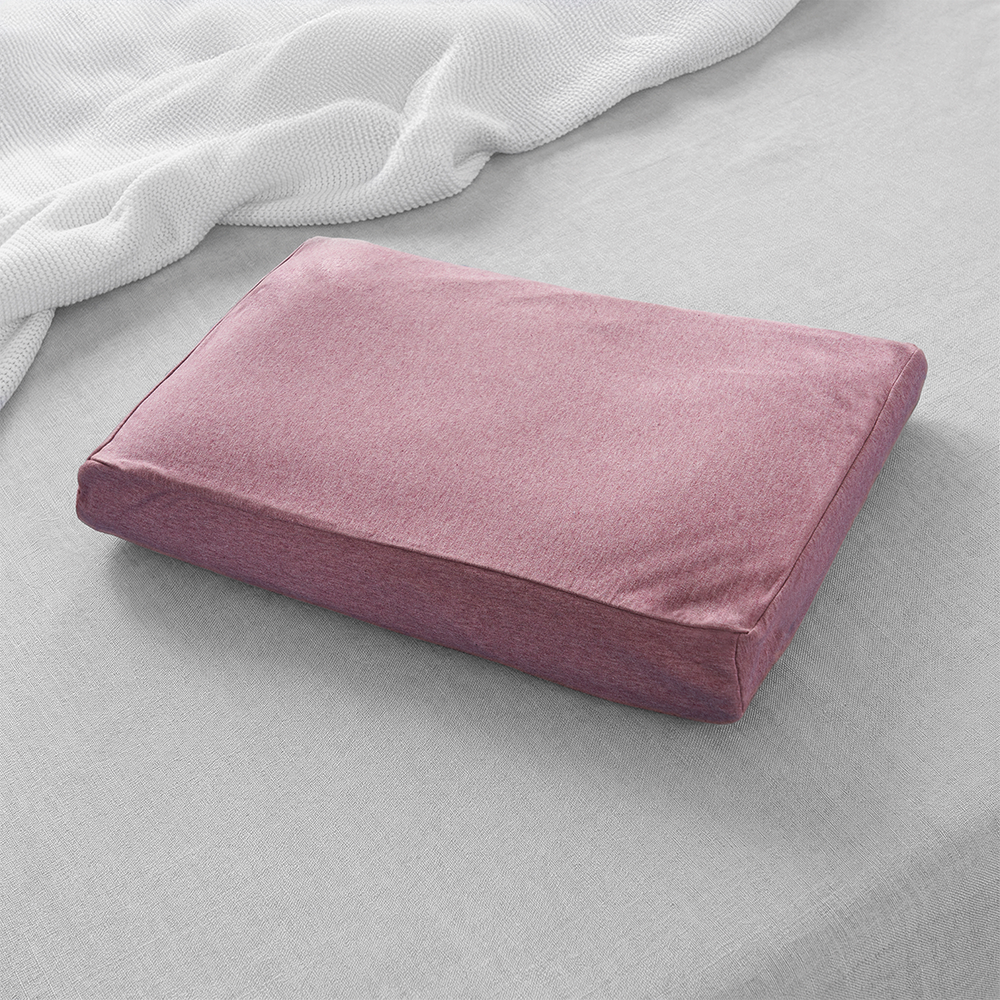 Theraline  Kinderkopfkissen inkl. Bezug 'Bamboo Collection' Melange Rosenholz - Online MY SNOWFLAKE