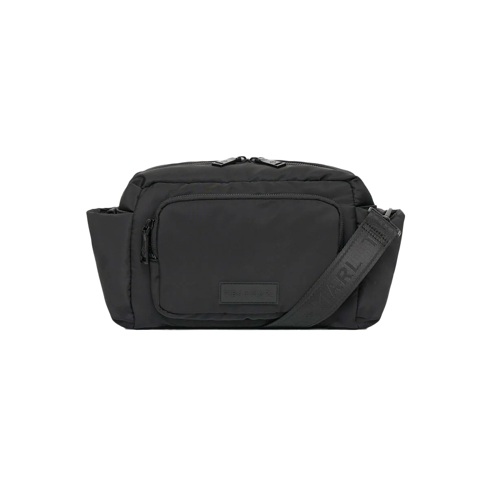 TIBA + MARL Kinderwagen Organizer 'Inka' Black Woven