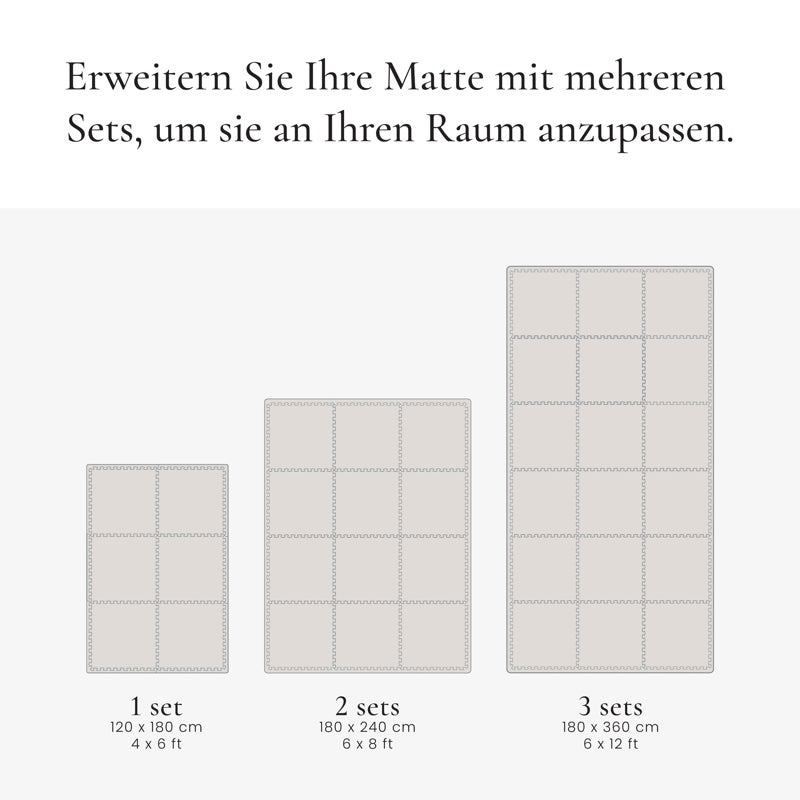 Toddlekind – Spielmatte / Puzzlematte &quot;Classic&quot; verschiedene Mattensets