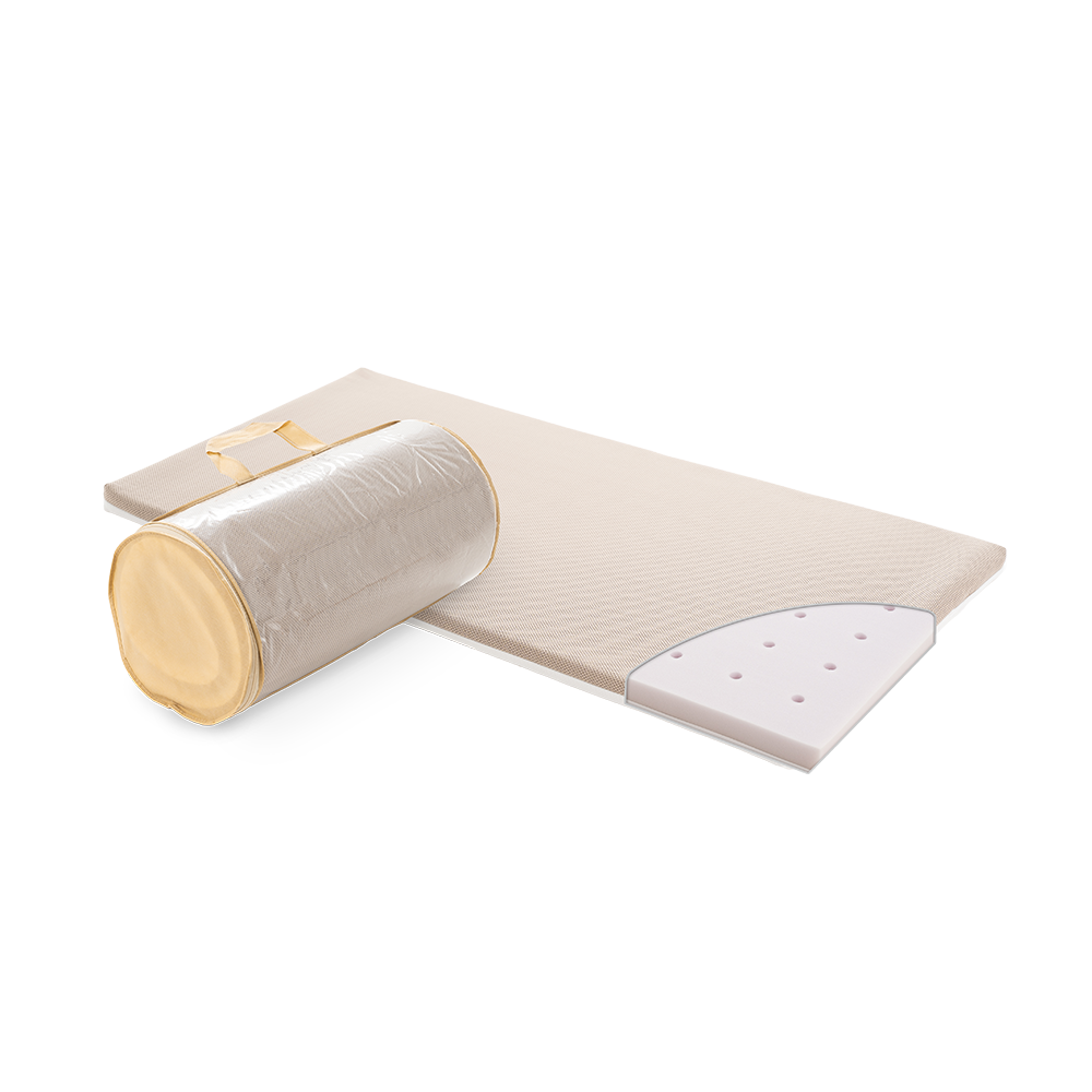 Matelas de voyage Träumeland pour lit de voyage Quax 60 x 120 cm Air Beige