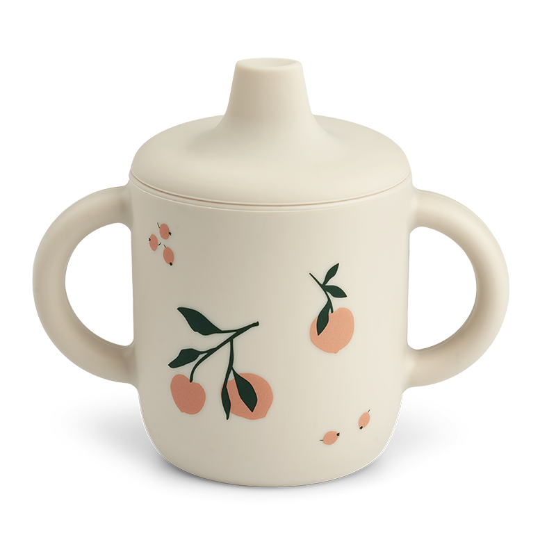 Liewood Silikon Trinkbecher &#39;Neil&#39; Peach/Sea Shell Mix