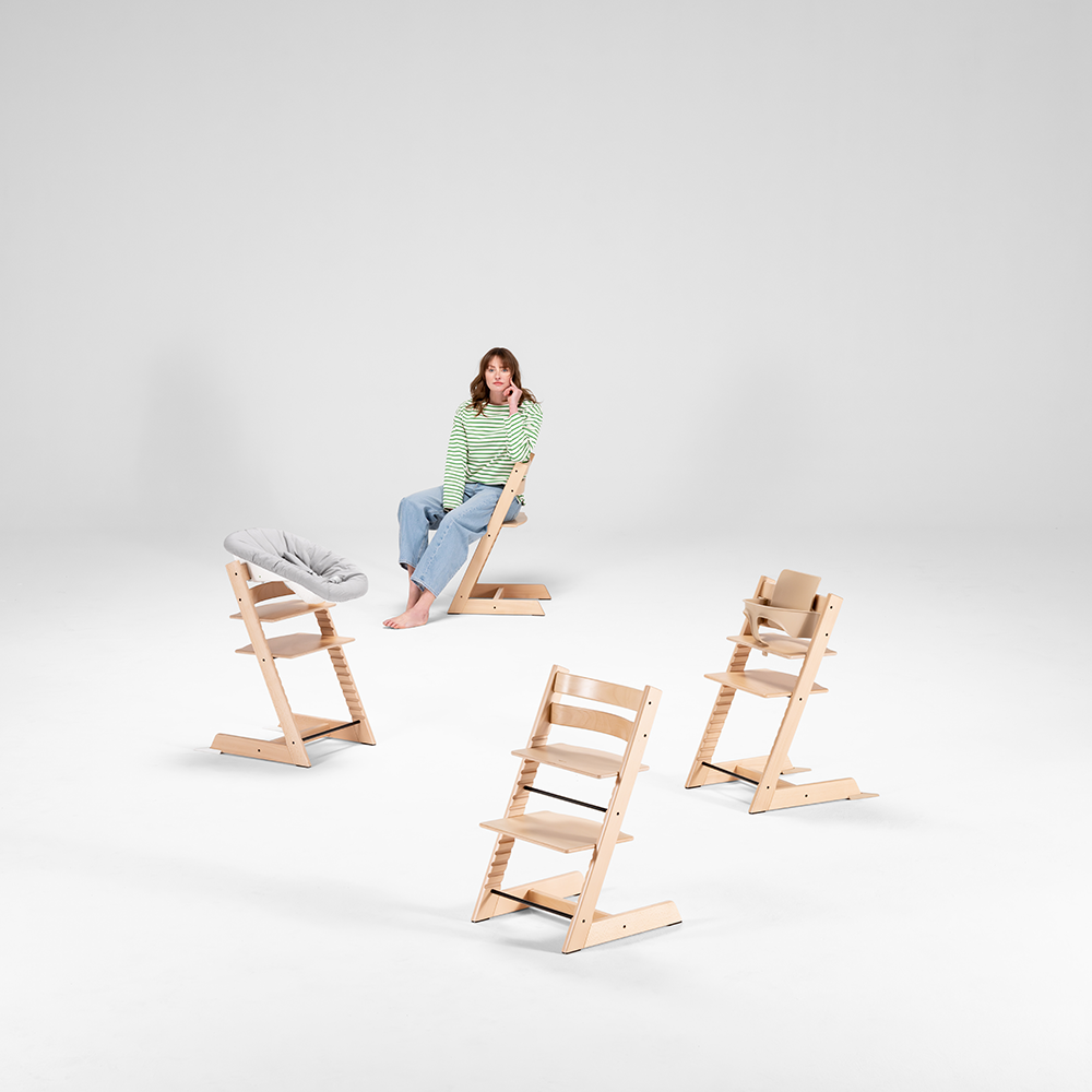 Stokke® Tripp Trapp® Newborn Bundle 3-in-1 Beech Natural
