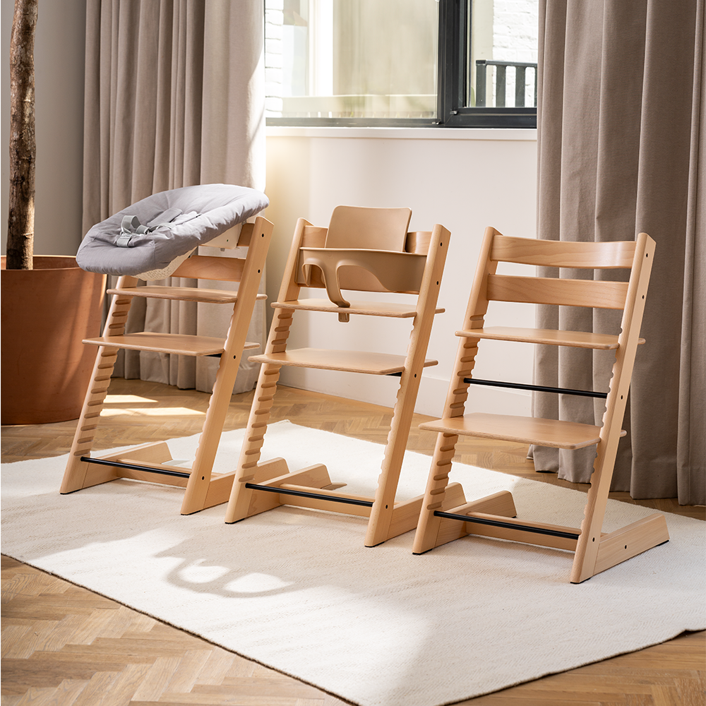 Stokke® Tripp Trapp® Newborn Bundle 3-in-1 Beech Natural